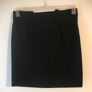 Black fashion skirt